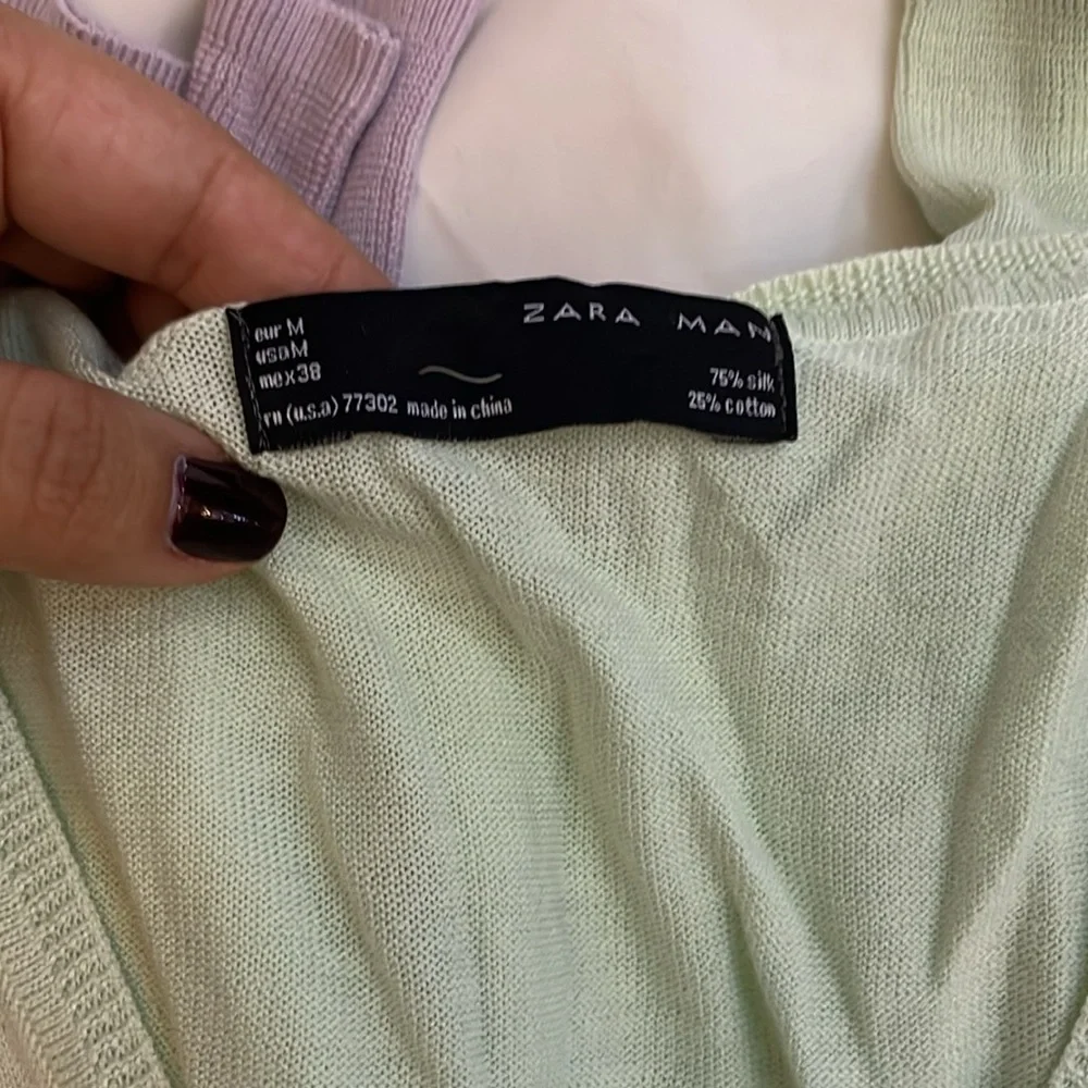 Two Zara Men’s Sweaters - Picture 2 of 4
